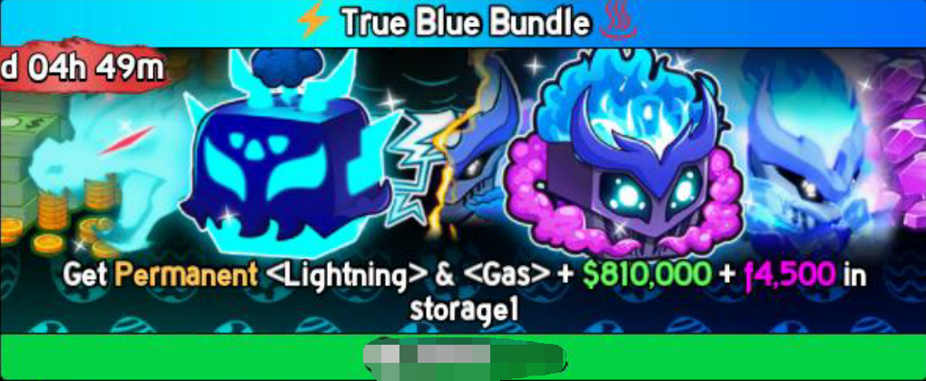 Blox Fruits Items All Server True Blue Bundle