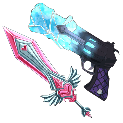 Murder Mystery 2 Items All Server Ice & Heart Bundle