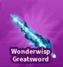 Blade Ball All Server Wonderwisp Greatsword